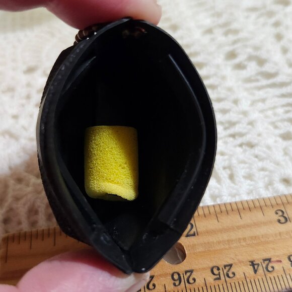 Dale Earnhardt vintage key chain ear plug holder - Picture 3 of 3